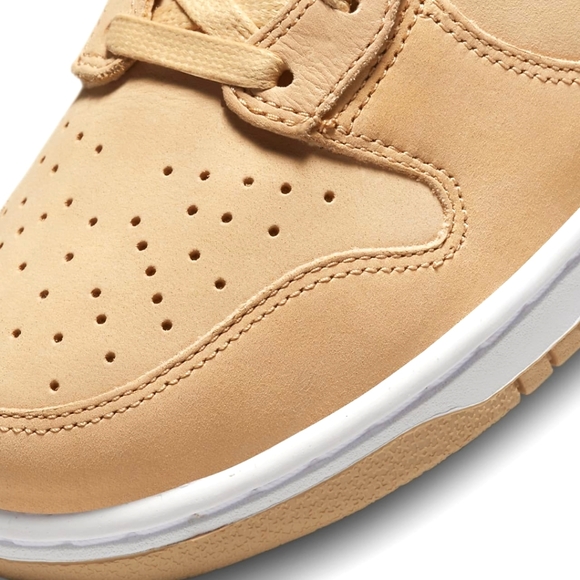 *NEW* Nike Dunk High Premium Vachetta Tan/White/Vachetta Tan DX2044-201 - Picture 7 of 10